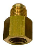 RACCORDO DRITTO IN OTTONE MF 1/2" PER TUBI IN RAME