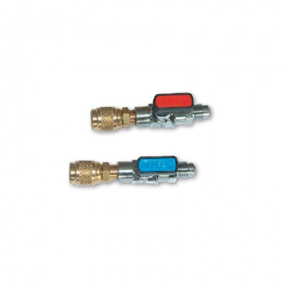 RUBINETTO A SFERA PER TUBI DI CARICA DA 5/16" FEMMINA x 1/4" MASCHIO