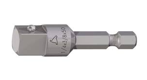 UTENSILE DA 1/4" IN ACCIAIO INOX PER AVVITATORE