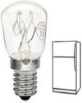 LAMPADINA A PERA PER FRIGO 15W LUCE CALDA ATTACCO PICCOLO (E14)