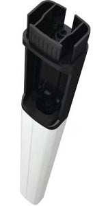 PROLUNGA IN ALLUMINIO PER COLONNINA PER APPLICAZIONE CON DOPPIA COPPIA DI FOTOCELLULE ALTEZZA 500 MM