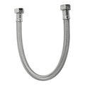 FLESSIBILE IN ACCIAIO AISI 304 1/2"F X 1/2"F  40 CM.  DN10