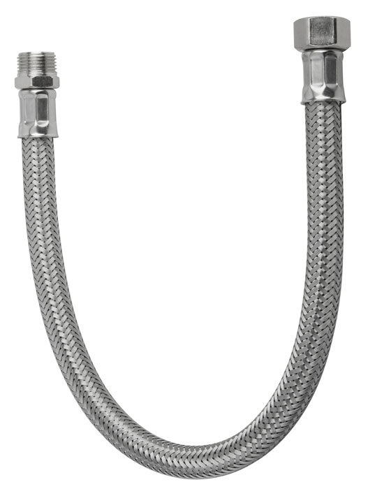 FLESSIBILE IN ACCIAIO AISI 304 3/8"M X 3/8"F  30 CM.  DN10