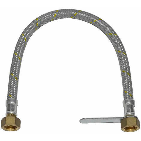 FLESSIBILE GAS INOX FEMMINA FEMMINA CM 50