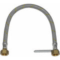 FLESSIBILE GAS INOX FEMMINA FEMMINA CM 80