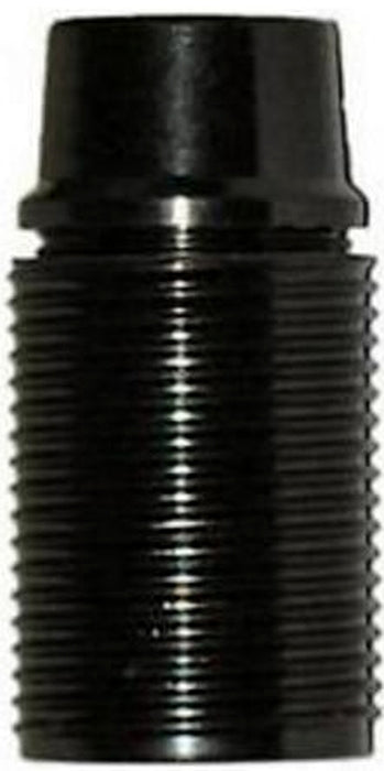 PORTALAMPADE FILETTATO NERO E14