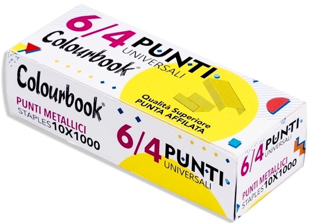 CONFEZIONE 1000 PUNTI PER CUCITRICE COLOURBOOK