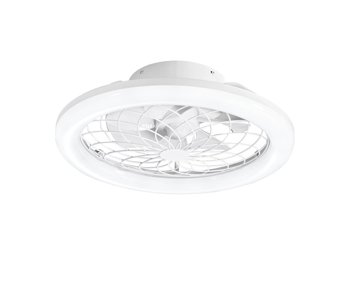 PLAFONIERA LED CON VENTILATORE INTEC ETESIA 30W CCT WI-FI BIANCA Ø49 CM