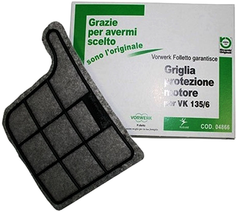 FILTRO GRIGLIA PROTEZIONE MOTORE ORIGINALE PER FOLLETTO VK135/VK136