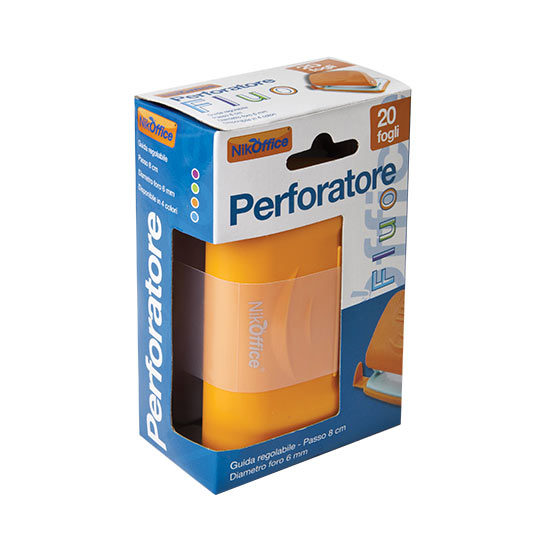 PERFORATORE A 2 FORI IN METALLO E ABS CON GUIDA REGOLABILE
