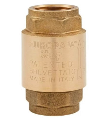 VALVOLA DI RITEGNO MODELLO EUROPA 1 1/4"
