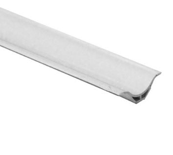 PROFILO RACCORDO IGIENICO RIGIDO CON LATERALI MORBIDI  2,5 MT L. 34 mm