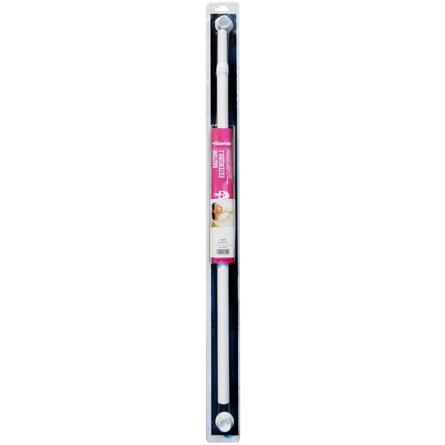 BASTONE PER DOCCIA AD 1 LATO ESTENSIBILE 80-135 cm