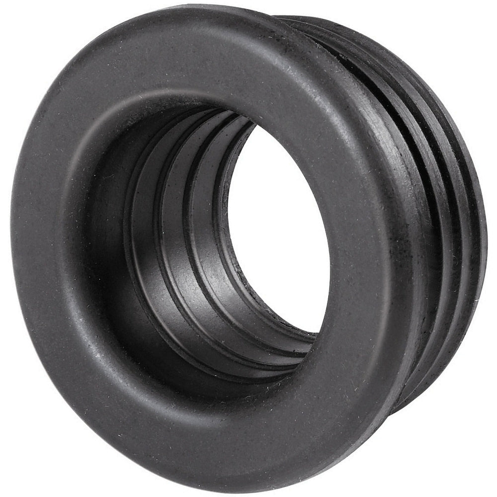 MORSETTO IN GOMMA NERA Ø 40 mm PER CANOTTI Ø 26-30-32 mm
