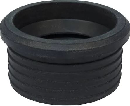MORSETTO IN GOMMA NERA DIAMETRO 50X32/35/40