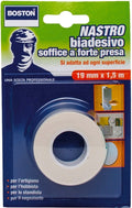 NASTRO BIADESIVO SOFFICE A FORTE PRESA "BOSTON" 19 mm × 1,5 mt.