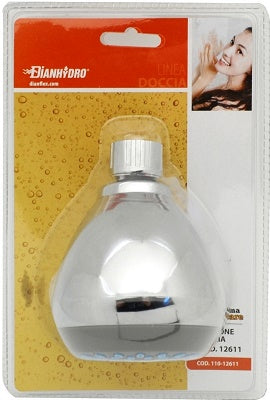 SOFFIONE DOCCIA MONOGETTO Ø 80 mm MODELLO 12611