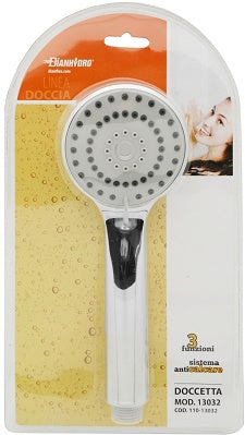 DOCCETTA ANTICALCARE 3 FUNZIONI IN ABS CROMATO Ø 83 mm
