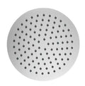 SOFFIONE DOCCIA TONDO ULTRA SLIM ACCIAIO INOX Diam. 250 mm
