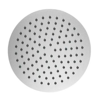 SOFFIONE DOCCIA TONDO ULTRA SLIM ACCIAIO INOX Diam. 250 mm