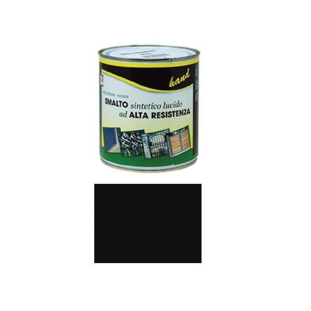 SMALTO A SOLVENTE HAND NERO LUCIDO ML 125