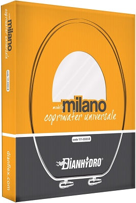 COPRIWATER UNIVERSALE BIANCO DIANHYDRO MODELLO MILANO