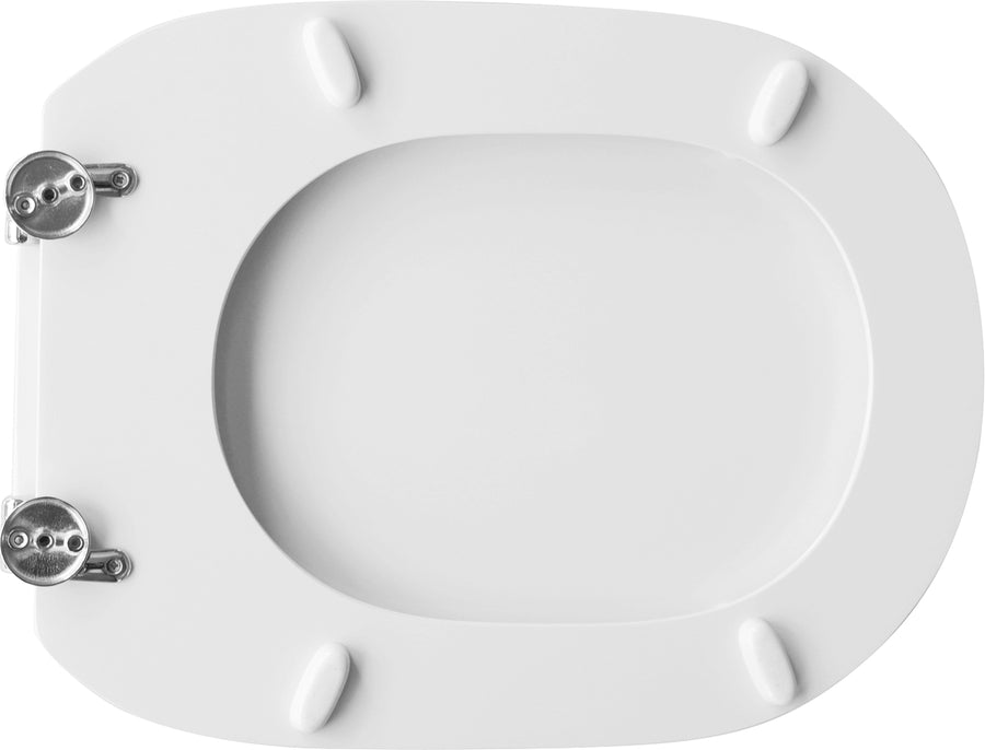 SEDILE WC IN LEGNO BIANCO PER VASO CATALANO SERIE CANOVA