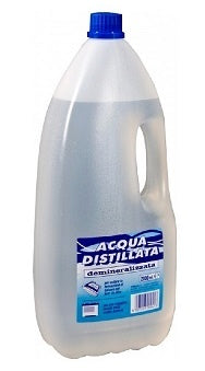 ACQUA DISTILLATA DEMINERALIZZATA 2 LITRI