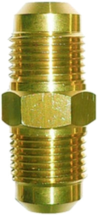 RACCORDO DRITTO IN OTTONE 3/8"×3/8" PER TUBI IN RAME