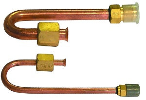 RACCORDO 3/8” M-F IN RAME SPESSORE 1 mm AD INVERSIONE A 180°