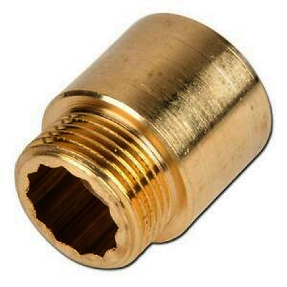 PROLUNGA IN OTTONE NUDO “ECO” 3/8”×25 mm