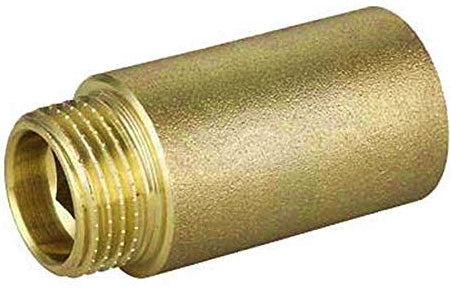 PROLUNGA IN OTTONE NUDO “ECO”  3/8” × 40 mm