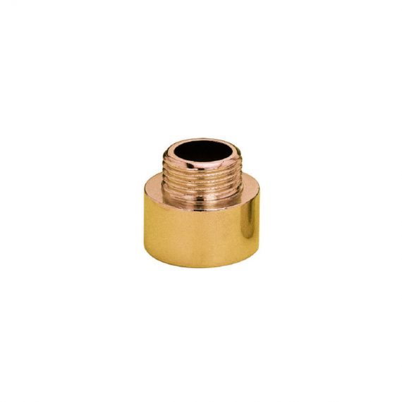 PROLUNGA RIDOTTA CON FILETTO IN OTTONE NUDO 3/8” X 3/4” IDROTRADE