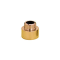 PROLUNGA RIDOTTA CON FILETTO IN OTTONE NUDO 3/4” X 1”1/4 IDROTRADE