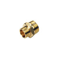NIPPLO RIDOTTO DOPPIO FILETTO 3/4" X 3/8” IN OTTONE NUDO - IDROTRADE