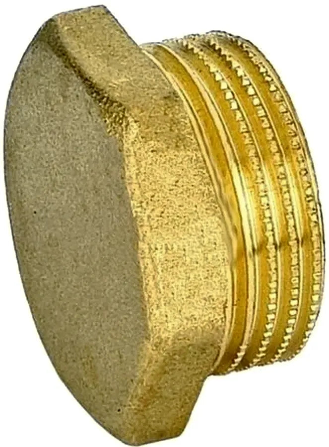 TAPPO MASCHIO 1”1/4 IN OTTONE GIALLO