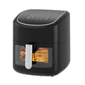 GAIA FRIGGITRICE AD ARIA 8L/2,5KG, 1800W, CON FINESTRA TRASPERENTE, 50-200°C, TIMER 60 MIN