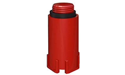 TAPPO PROVA IMPIANTI ROSSO 1/2" CON O'RING IN PP IDROTRADE