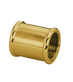 MANICOTTO 3/8” FEMMINA IN OTTONE NUDO ”ECO”  IDROTRADE