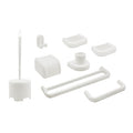 SET BAGNO 8 PEZZI SERIE IMMA MODELLO NEW BIANCO