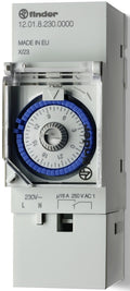 INTERRUTTORE ORARIO GIORNALIERO 230V 1 CONTATTO NO 16A