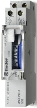 INTERRUTTORE ORARIO GIORNALIERO 230V 1 CONTATTO NO 16A