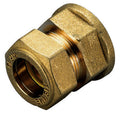 RACCORDO DIRITTO FEMMINA A COMPRESSIONE 1/2"×16 CON TENUTA O-RING