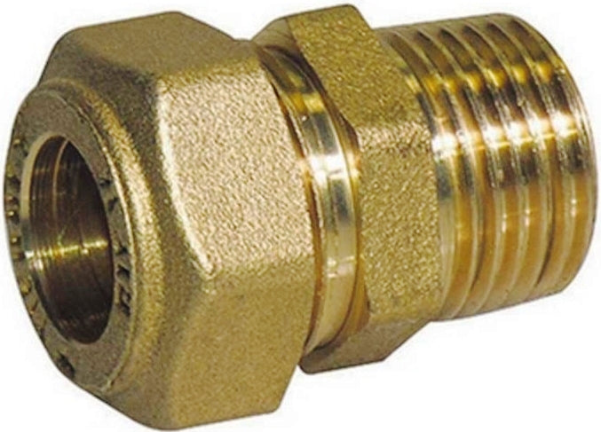 RACCORDO DRITTO MASCHIO CONICO 3/4"×16 CON TENUTA O-RING
