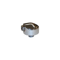 CURVA CROMATA 1/2"M X 1/2"M CON ROSONE PER FLESSIBILE 
IDROTRADE