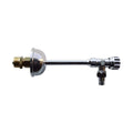 RUBINETTO A SQUADRA 3/8" X 1/2" PER CASSETTA WC - IDROTRADE