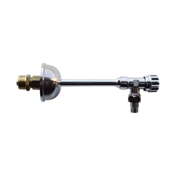 RUBINETTO A SQUADRA 3/8" X 1/2" PER CASSETTA WC - IDROTRADE