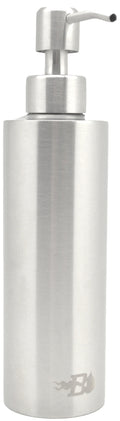 EROGATORE DI SAPONE LIQUIDO IN ACCIAIO CROMO SATINATO 250 ml
