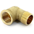 GOMITO IN OTTONE MASCHIO-FEMMINA 3/4"