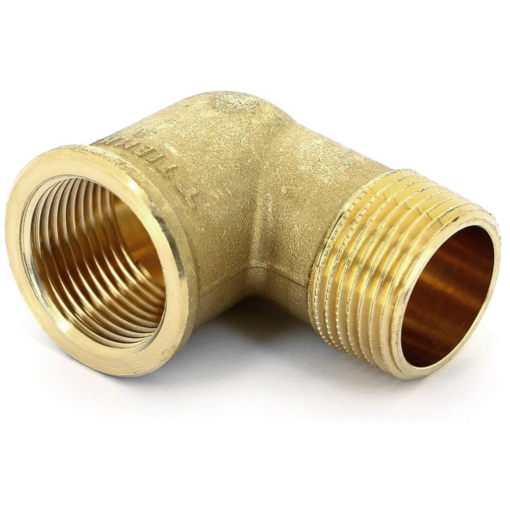 GOMITO IN OTTONE MASCHIO-FEMMINA 3/4"